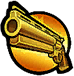 Epic Cowboy Revolver Icon
