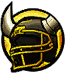 Running Back Helmet Icon