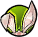 Pink Bunny Headband Icon