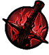 Epic Dark Knight Magic Sword Icon