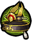 Epic Geomji Topknot Ornament Icon